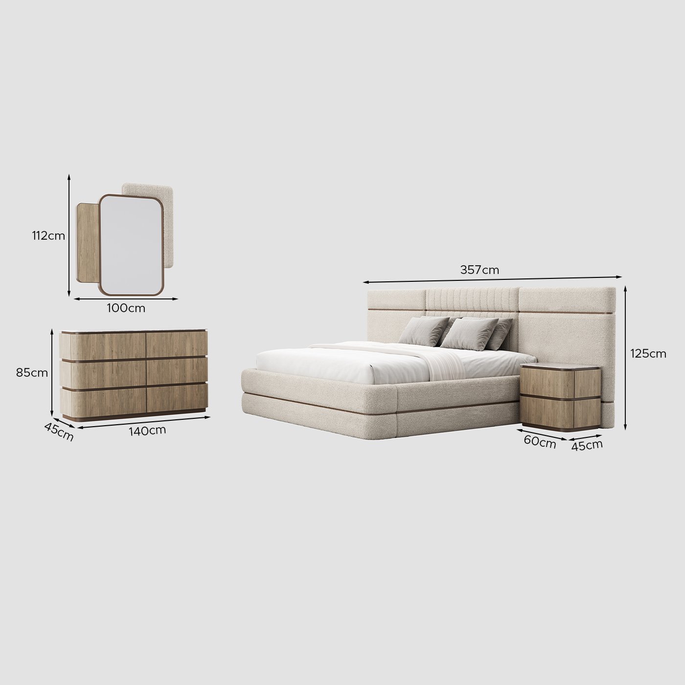 Toria - Bedroom Set - Image 3